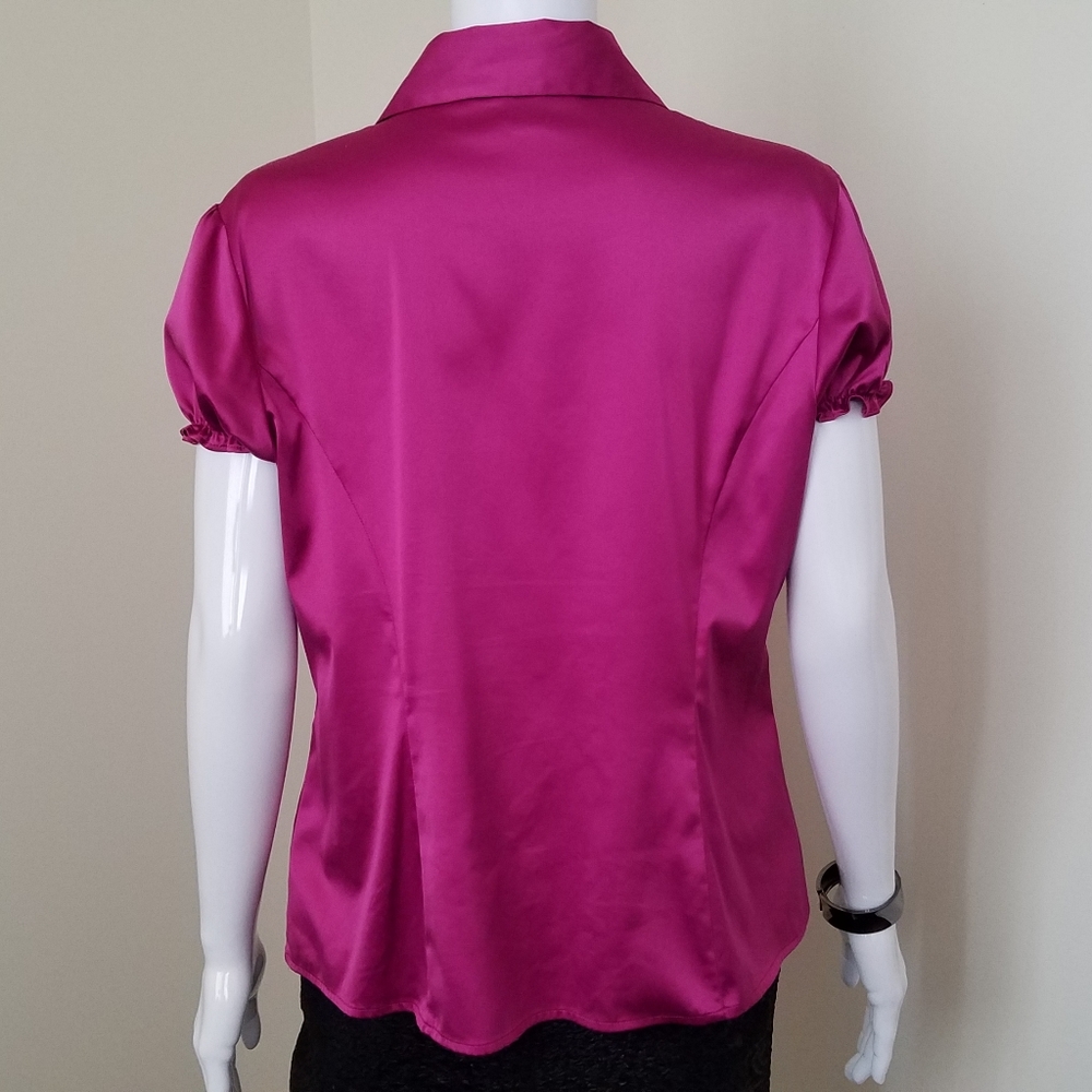 Style & Co. Short Sleeve Ruffle Shirt - Picture 3 of 7
